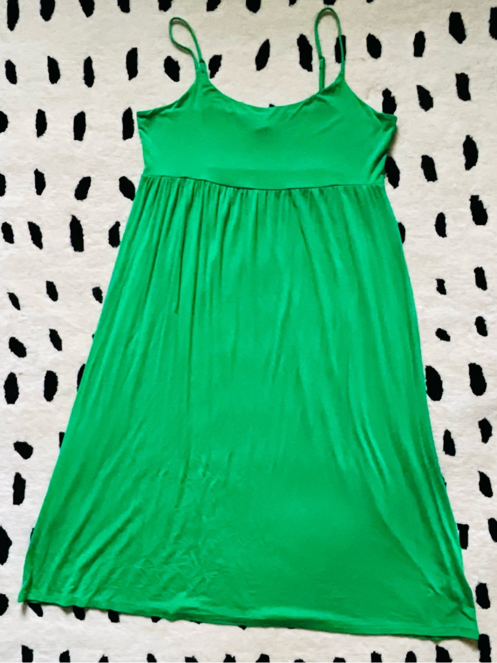 Old Navy Bright Green Spaghetti-Strap Maxi Dress